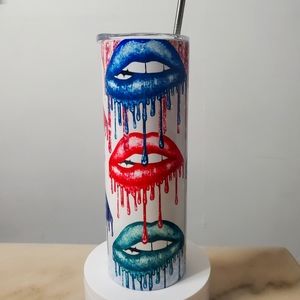 Dripping Lips Tumbler